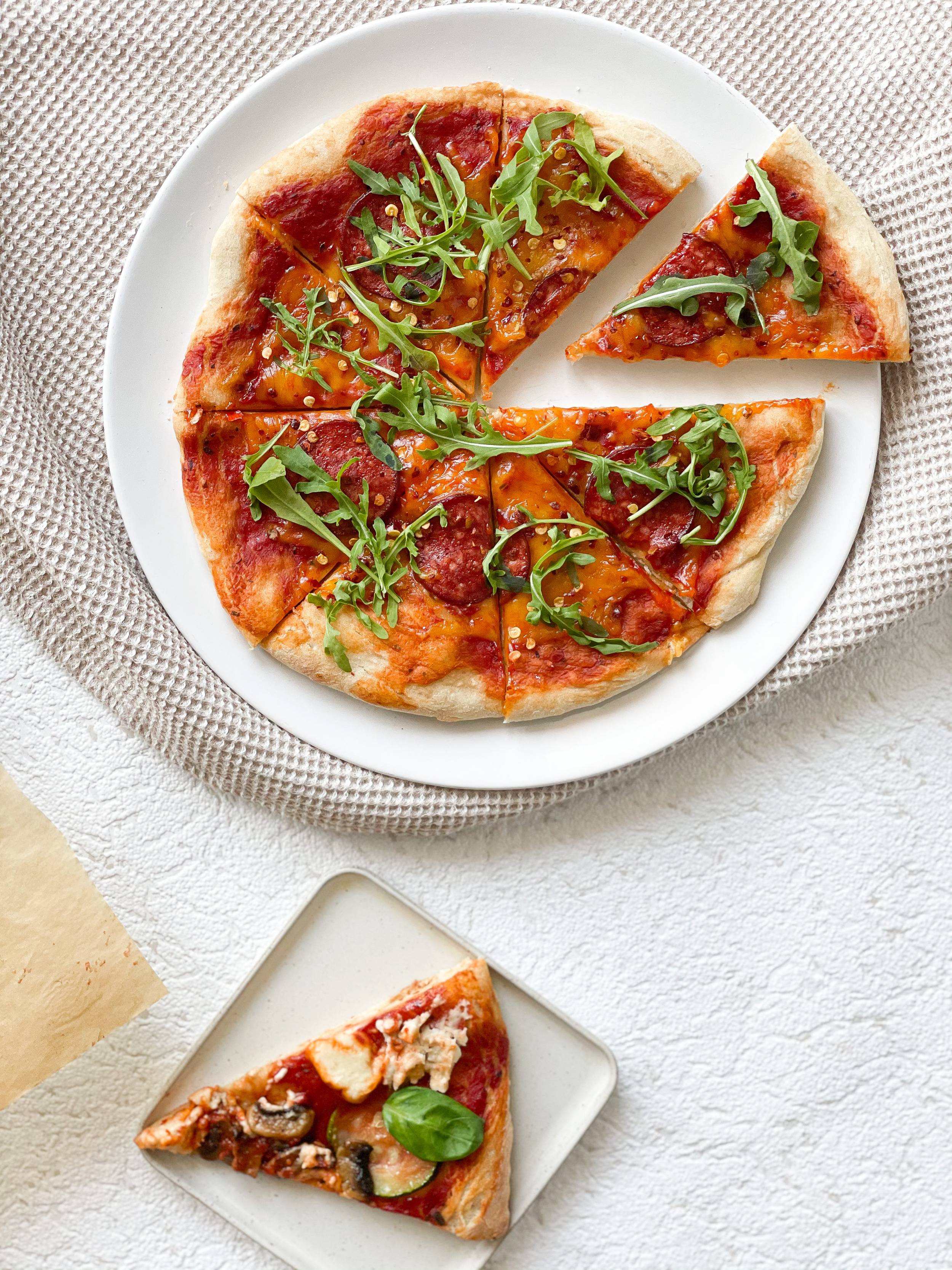 Pizza vegana