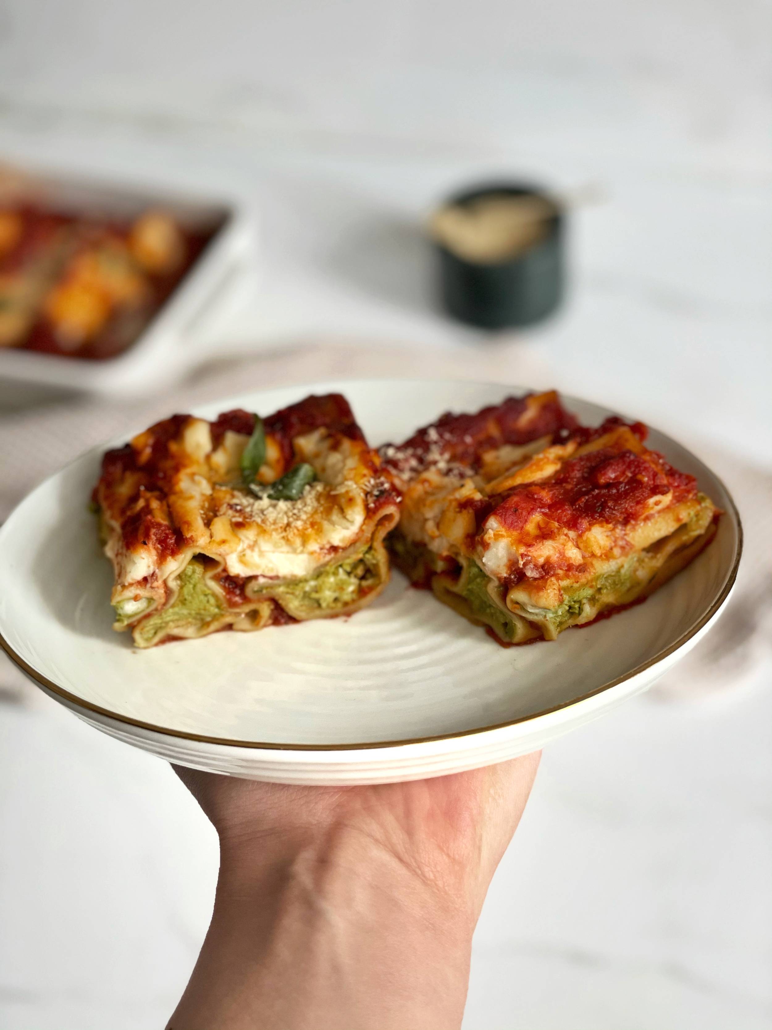 Cannelloni cu spanac 